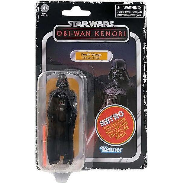 Figura Star Wars Obi-Wan Kenobi Darth Vader The Dark Times Coleccion Retro