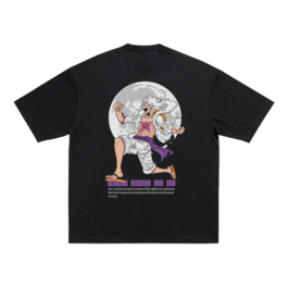 Camiseta Anime Gomo Gomo No Mi Black Tee S Camiseta Anime Gomo Gomo No Mi Black Tee S