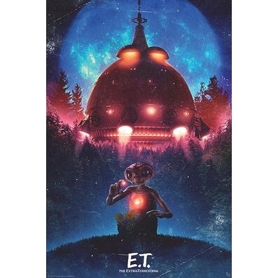 Poster Retro E.T. Nave