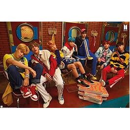 Poster Grupo Crew BTS 91.5 x 61 cms