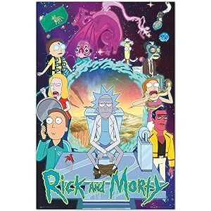 Póster Rick and Morty Season 4 5