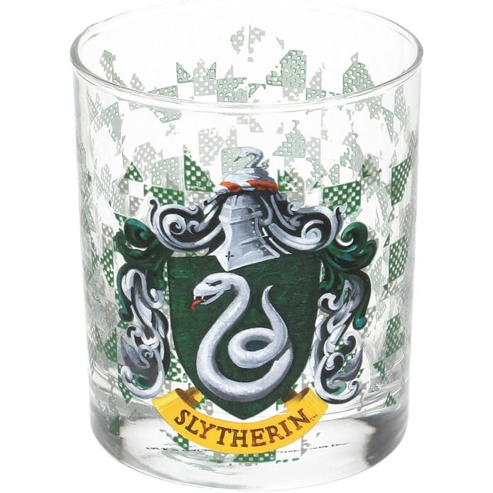 Vaso Cristal Logo Slytherin Harry Potter