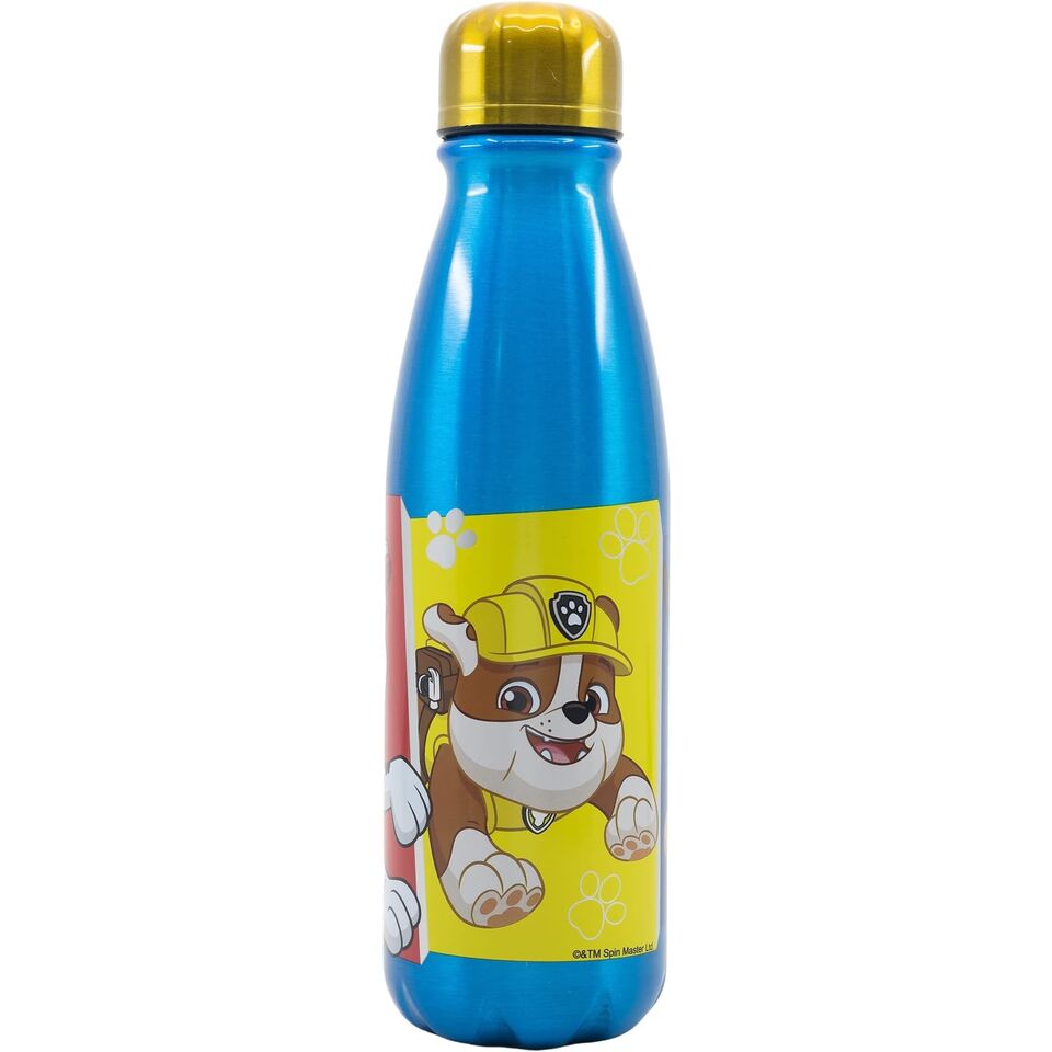 Botella Paw Patrol Pup Power Aluminio Infantil 600ml Botella Paw Patrol Pup Power Aluminio Infantil 600ml
