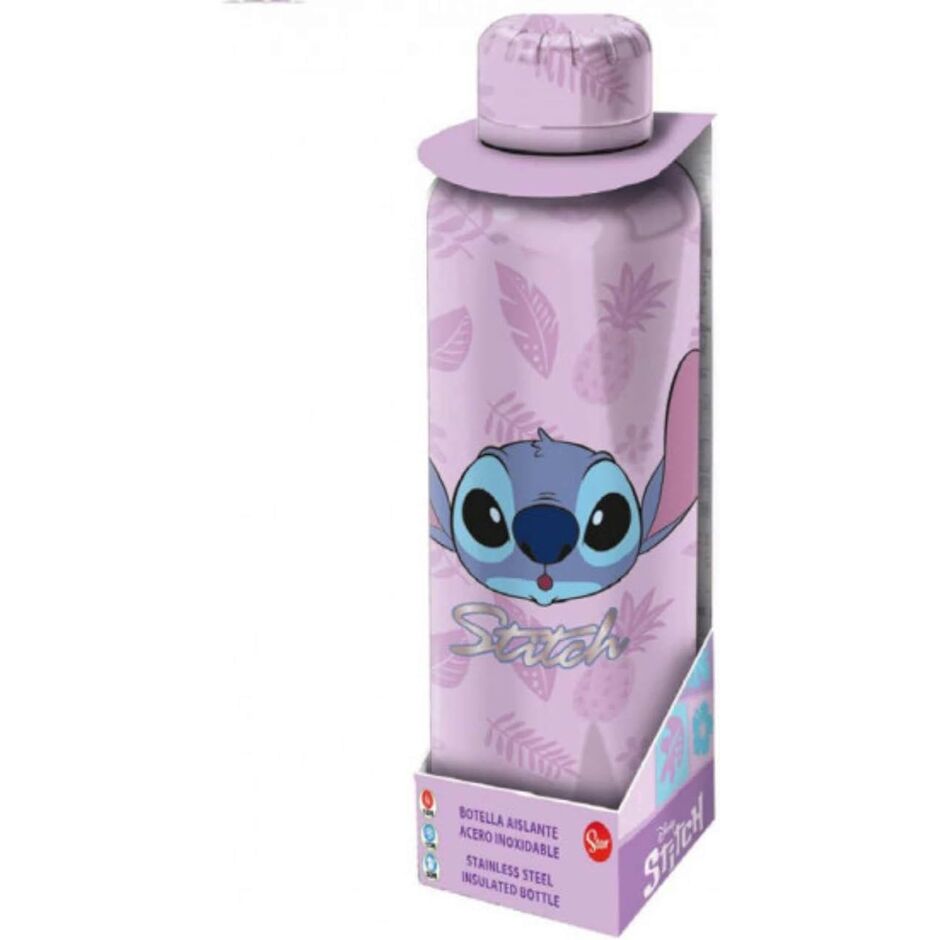 Botella Stitch Palms Acero 515Ml