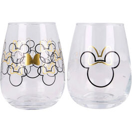 Set 2 Vasos de Cristal 510ML Minnie Set 2 Vasos de Cristal 510ML Minnie