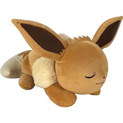 PELUCHE POKMON EEVEE DORMILON 46CM