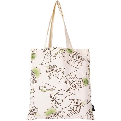 Bolsa Mandalorian Shopping Grogu Bolsa Mandalorian Shopping Grogu
