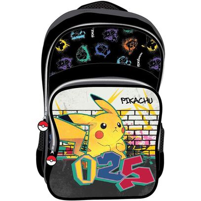 Mochila Pokémon Pikachu adaptable a carro