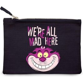 Bolsa De Maquillaje Estamos Todos Locos Aquí Azul Disney Bolsa De Maquillaje Estamos Todos Locos Aquí Azul Disney