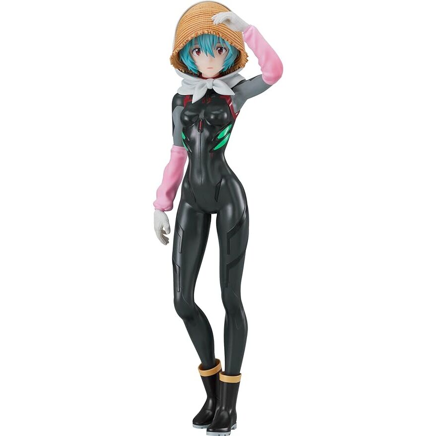 Rei Ayanami Farming Ver Fig 17 CM Rebuild Of Evangelion Pop Up Parade