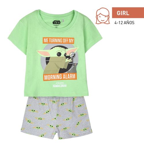 Pijama Corto Single Jersey Punto The Mandalorian