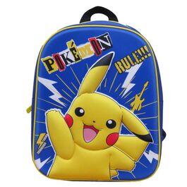 Mochila Pokémon 3D 32,5cm