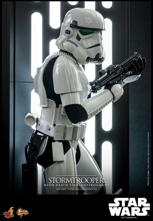Figura Star Wars Stormtrooper with Death Star Environment Hot Toys 30 cm
