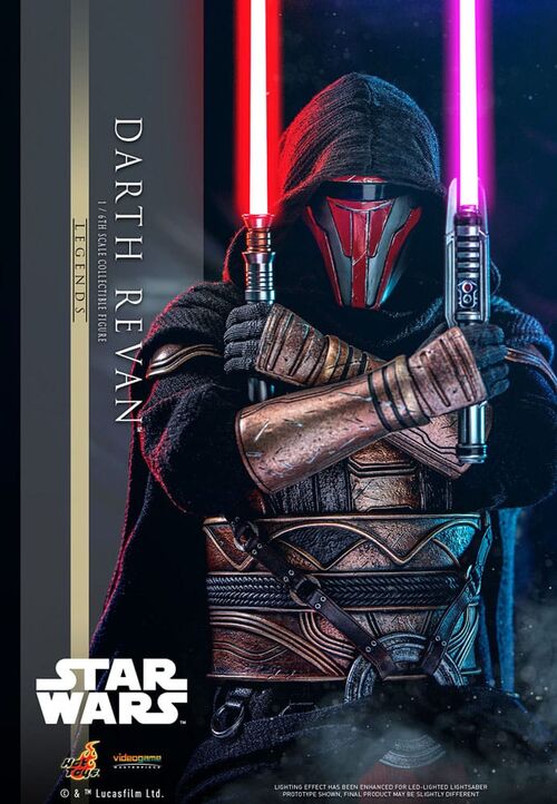 Figura Star Wars Legends Darth Revan Hot Toys 31cm