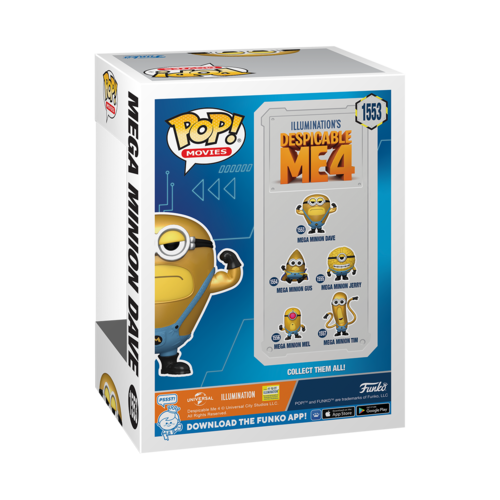 Funko POP! Los Minions Mega Dave 1553
