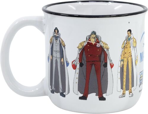 Taza Ceramica One Piece 400 Ml