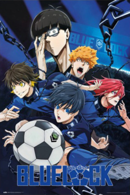 Póster Anime Bluelock El mejor Delantero