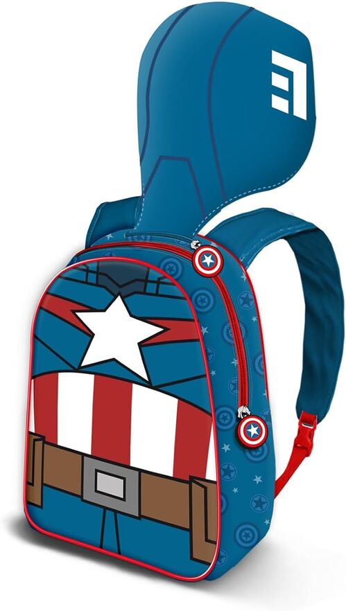 Mochila Avengers Capitán América Capucha