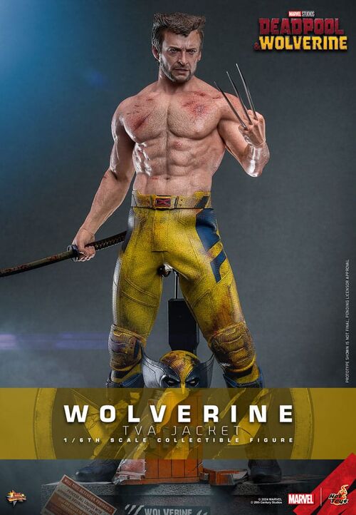 Figura Marvel Wolverine Masterpiece Hot Toys 31cm
