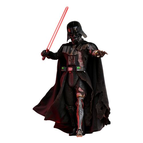 Figura Star Wars Darth Vader Battle Damaged Hot Toys 35cm