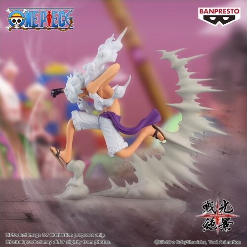 Figura One Piece Senkozekkei Monkey D Luffy Gear 5 7Cm