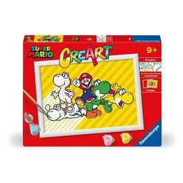Pintura Nintendo CreArt Mario & Yoshi