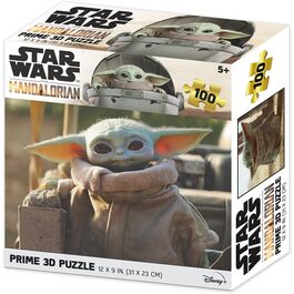 Puzzle lenticular The Mandalorian Grogu 100 piezas Puzzle lenticular The Mandalorian Grogu 100 piezas