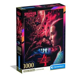 Puzzle Stranger Things S04 1000 piezas Clementoni Puzzle Stranger Things S04 1000 piezas Clementoni