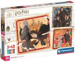 Puzzle Harry Potter 3x48 piezas Clementoni