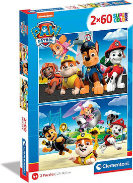 Puzzle Paw Patrol 2x60 piezas 2023 Puzzle Paw Patrol 2x60 piezas 2023