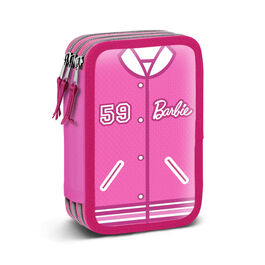 Plumier Completo Barbie Tr. Varsity