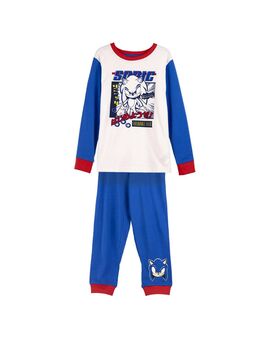 Pijama Largo Single Jersey Sonic T06a