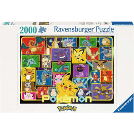 puzzle 2000 piezas pokemon lumineux