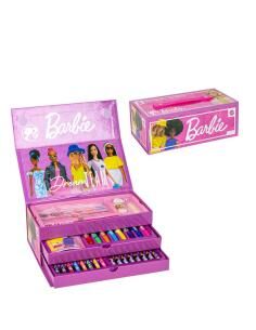 Set Papelería Barbie Coloreable Maletín