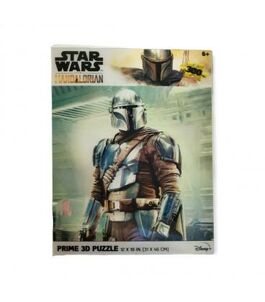 Puzzle lenticular The Mandalorian Mando y Grogu 200 piezas