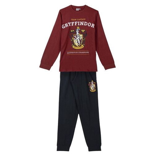 Pijama Largo Single Jersey Harry Potter S