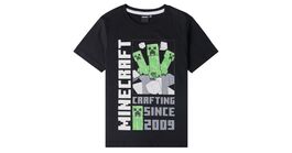 Camiseta Minecraft Negra 8 años