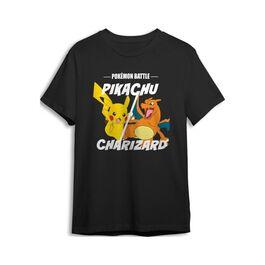 Camiseta Pokemon Battle Negro T-10