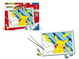Pintura Pokémon CreArt Pikachu Pintura Pokémon CreArt Pikachu