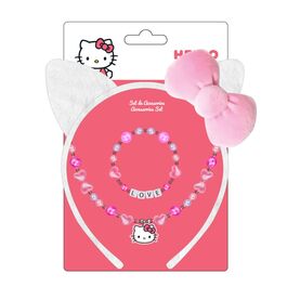 Set Bisuteria Hello Kitty 3 piezas