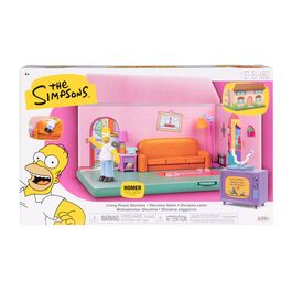 Los Simpson Playset Figura Salón de los Simpson