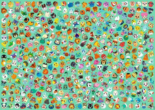 Puzzle Animal Crossing 1000 piezas