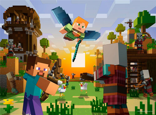 Puzzle Minecraft 150 piezas