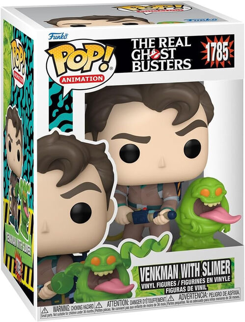 Funko Los Verdaderos Cazafantasmas Pop Buddy Venkman Slimer