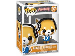 Funko Anime Aggretsuko Pop With Headphone