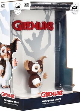 Figura Retro Gremlins Poster 3d Figura Retro Gremlins Poster 3d