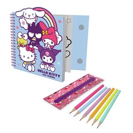 Cuaderno De Actividades Con Estuche Removible Hello Kitty
