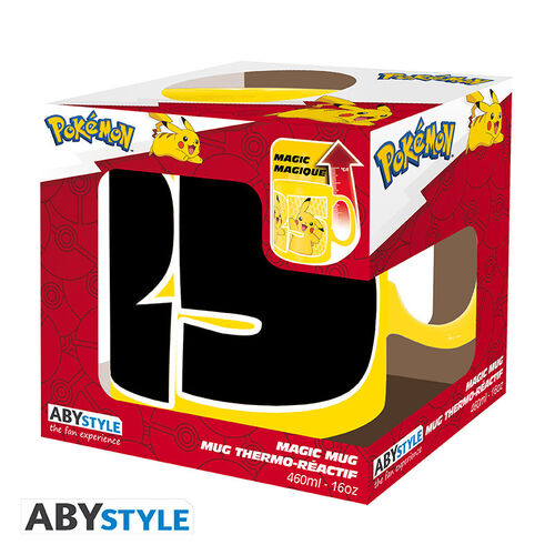 Taza Pokémon Cambio Calor 460ml Pikachu