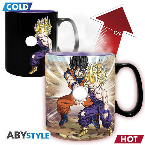 Taza Dragon Ball Cambio Calor Gohan Cell