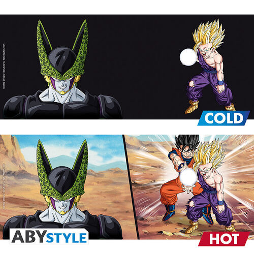 Taza Dragon Ball Cambio Calor Gohan Cell